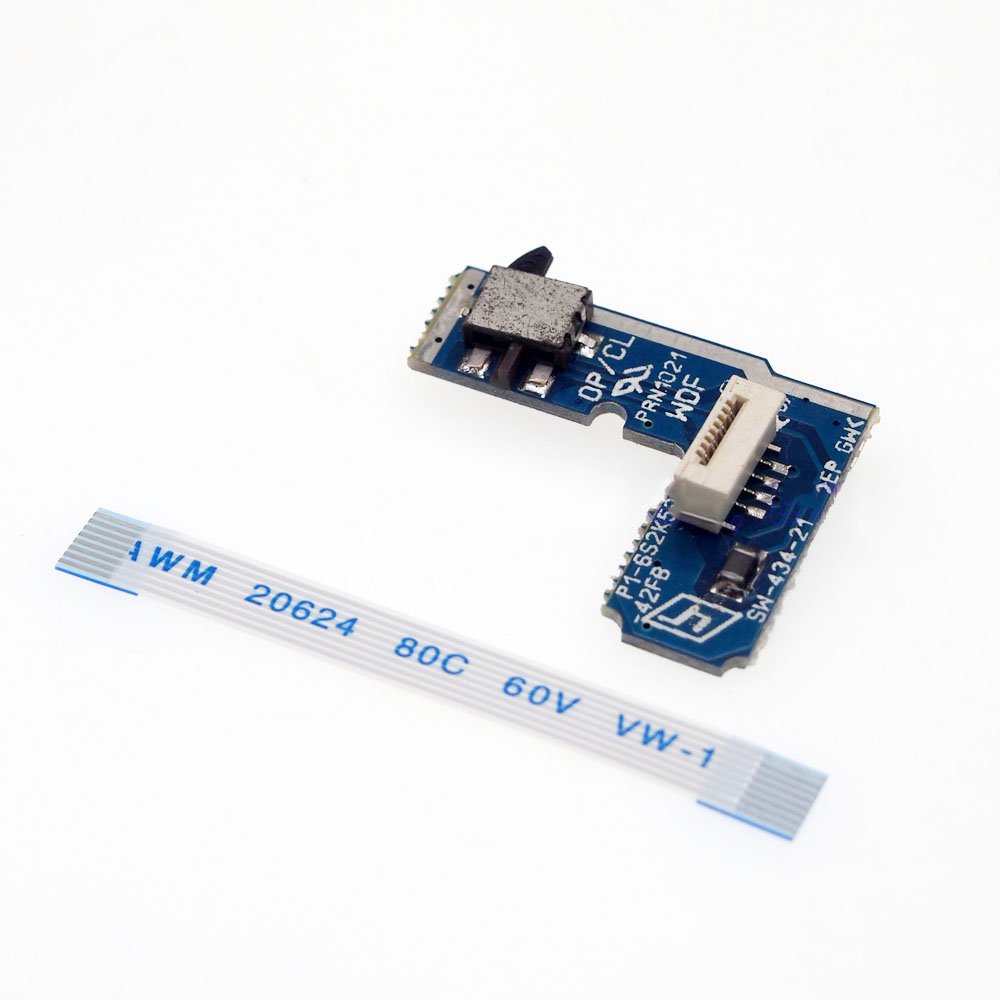 GGZone Power Switch On Off Board with 8Pin Flex Cable for PS2